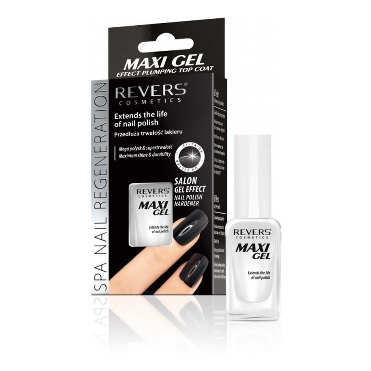 Revers Top do paznokci Maxi Gel Effect Plumping 10ml