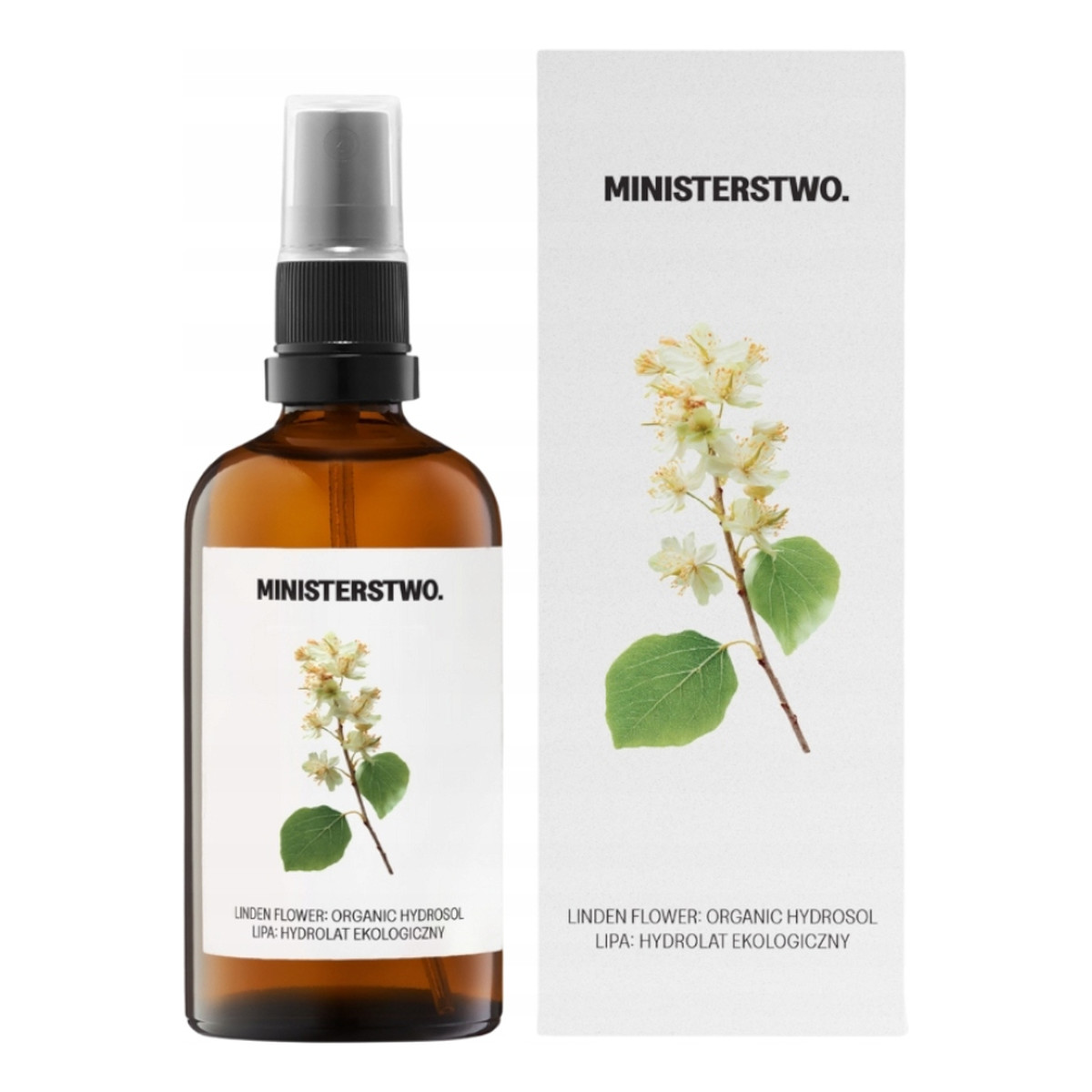 Ministerstwo. Hydrolat lipowy ekologiczny 100ml