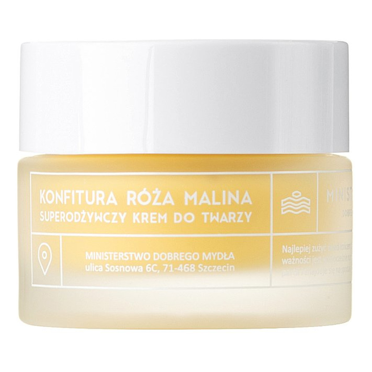 Ministerstwo Dobrego Mydła Konfitura Róża-Malina Superodżywczy Krem do Twarzy 50ml