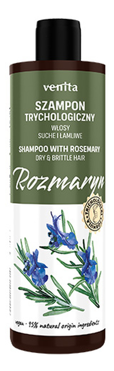 Trychologiczny szampon do włosów suchych i łamliwych