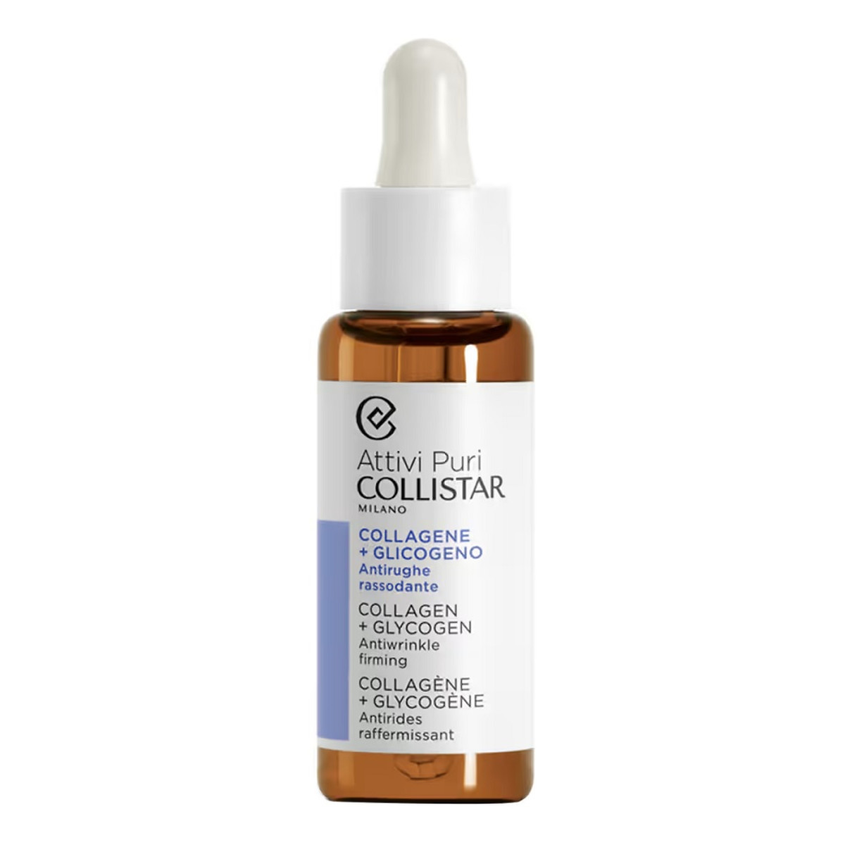 Collistar Attivi puri collagen + glycogen antiwrinkle firming ujędrniające serum do twarzy z kwasem hialuronowym i glikogenem