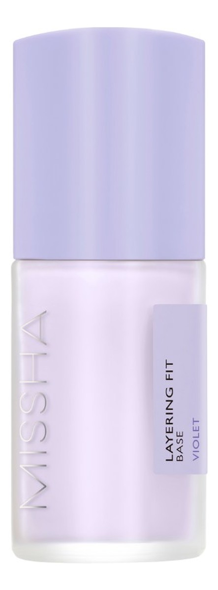 Layering fit base baza pod makijaż violet