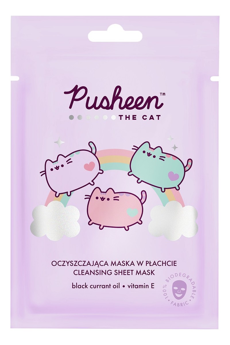 Cleansing sheet mask oczyszczająca maska w płachcie