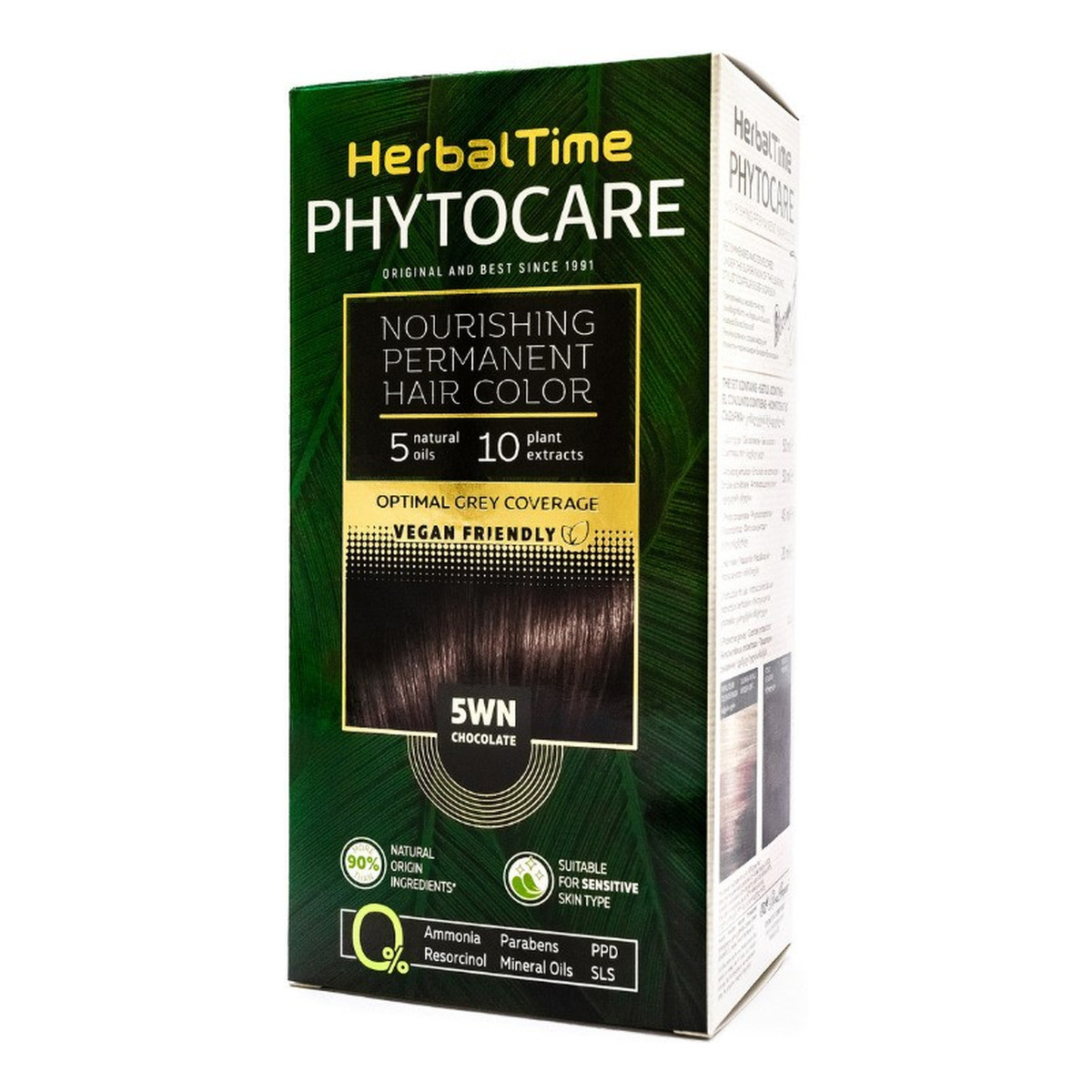 Herbal Time Phytocare Farba do włosów naturalna