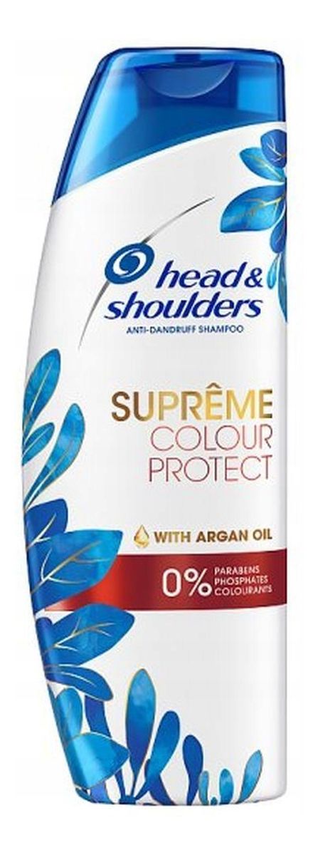 Supreme color protect anti-dandruff shampoo przeciwłupieżowy szampon chroniący kolor włosów