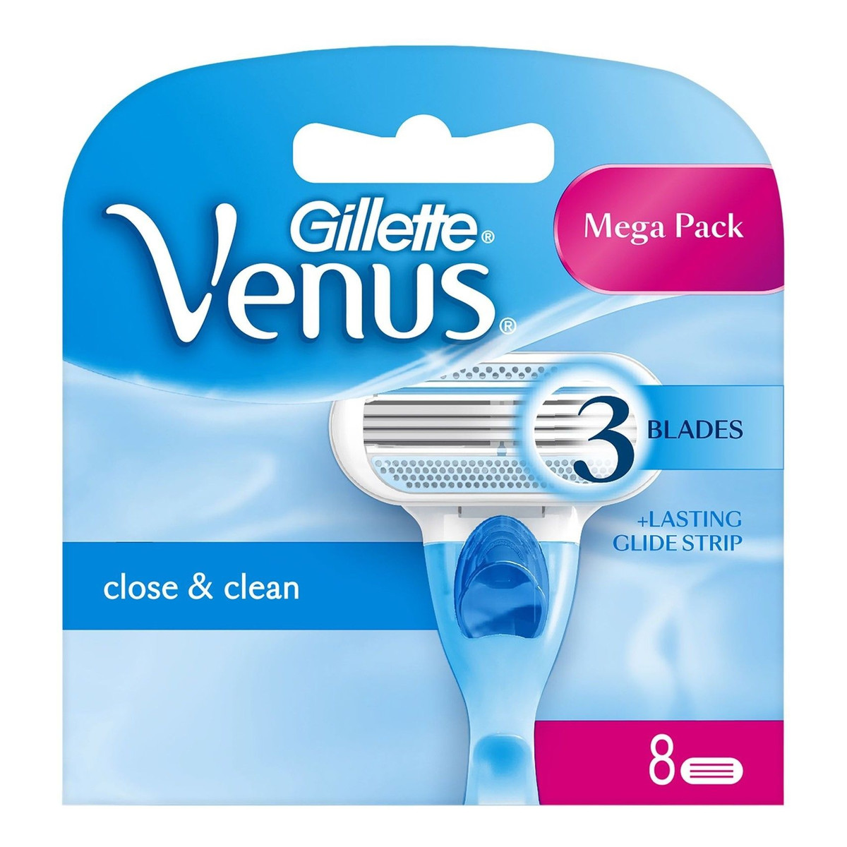 Gillette VENUS wkład do maszynki 8szt