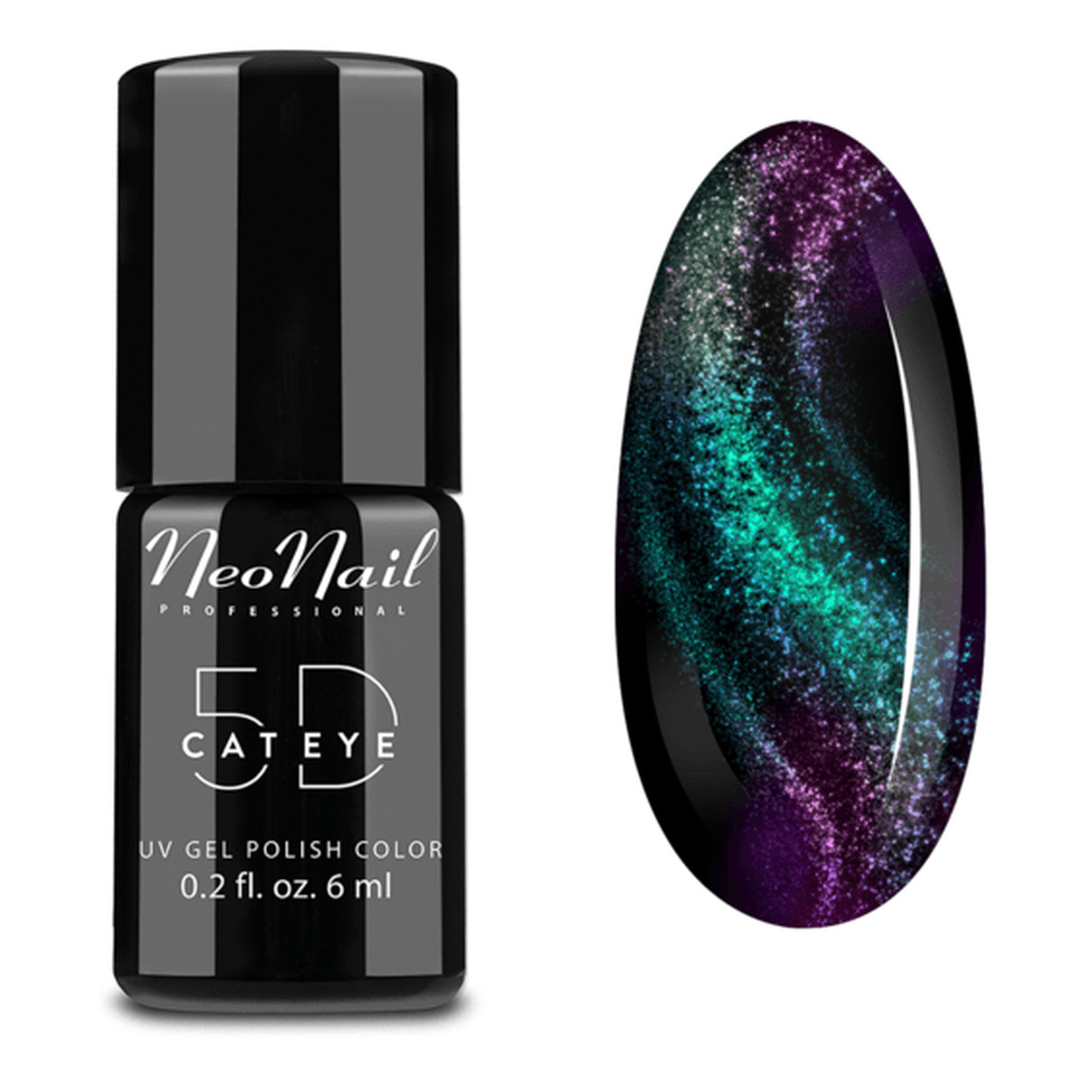 NeoNail Cat Eye 5D Lakier Hybrydowy Magnetyczny 6ml