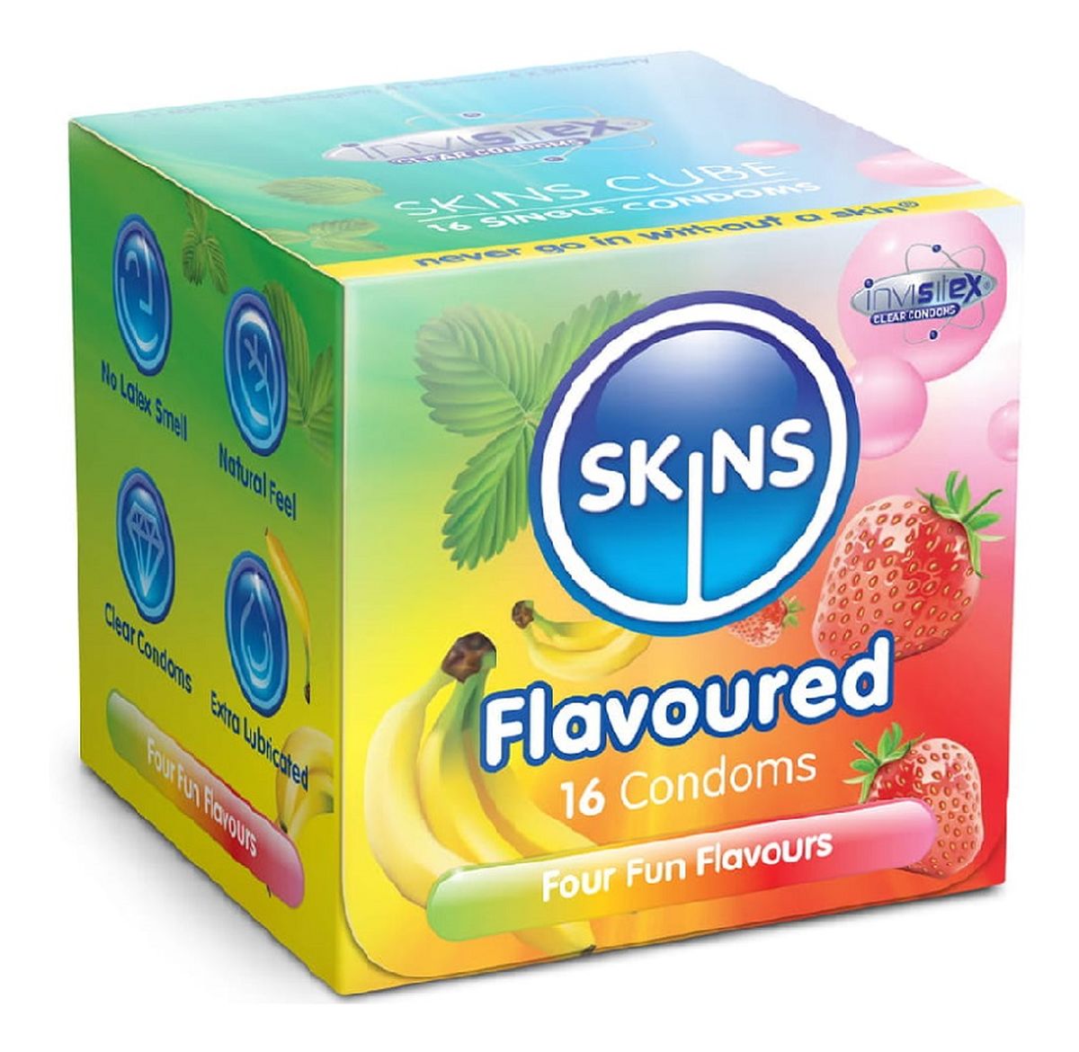 Flavoures condoms smakowe prezerwatywy 16szt.