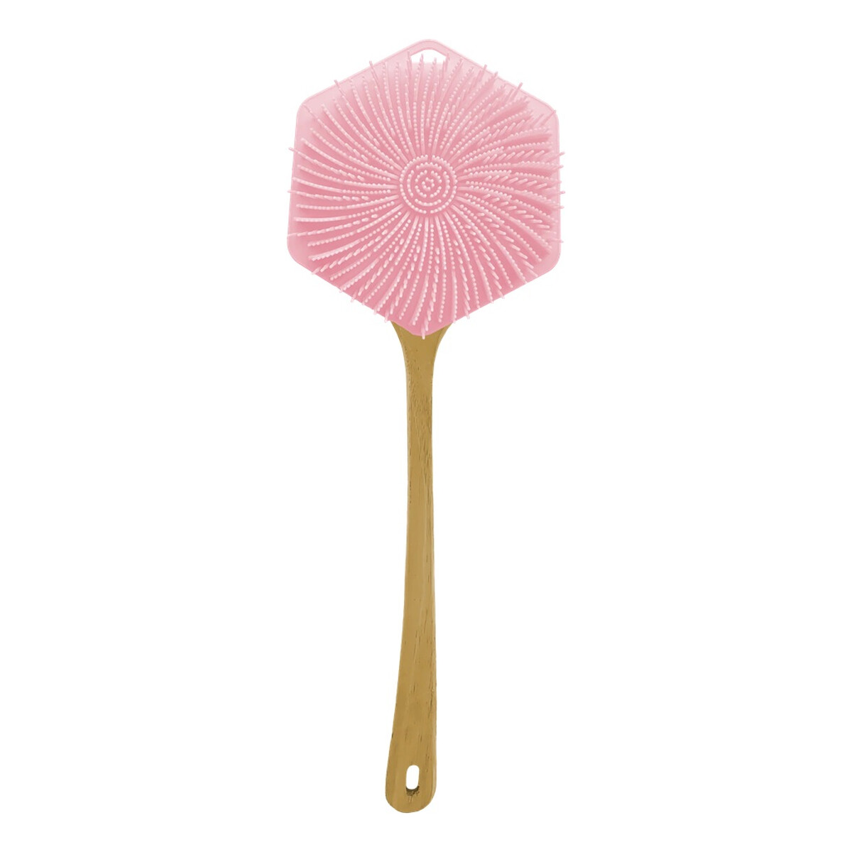 Glov Bubble burst 3w1 silikonowa myjka i masażer do ciała skóry głowy i pleców pink