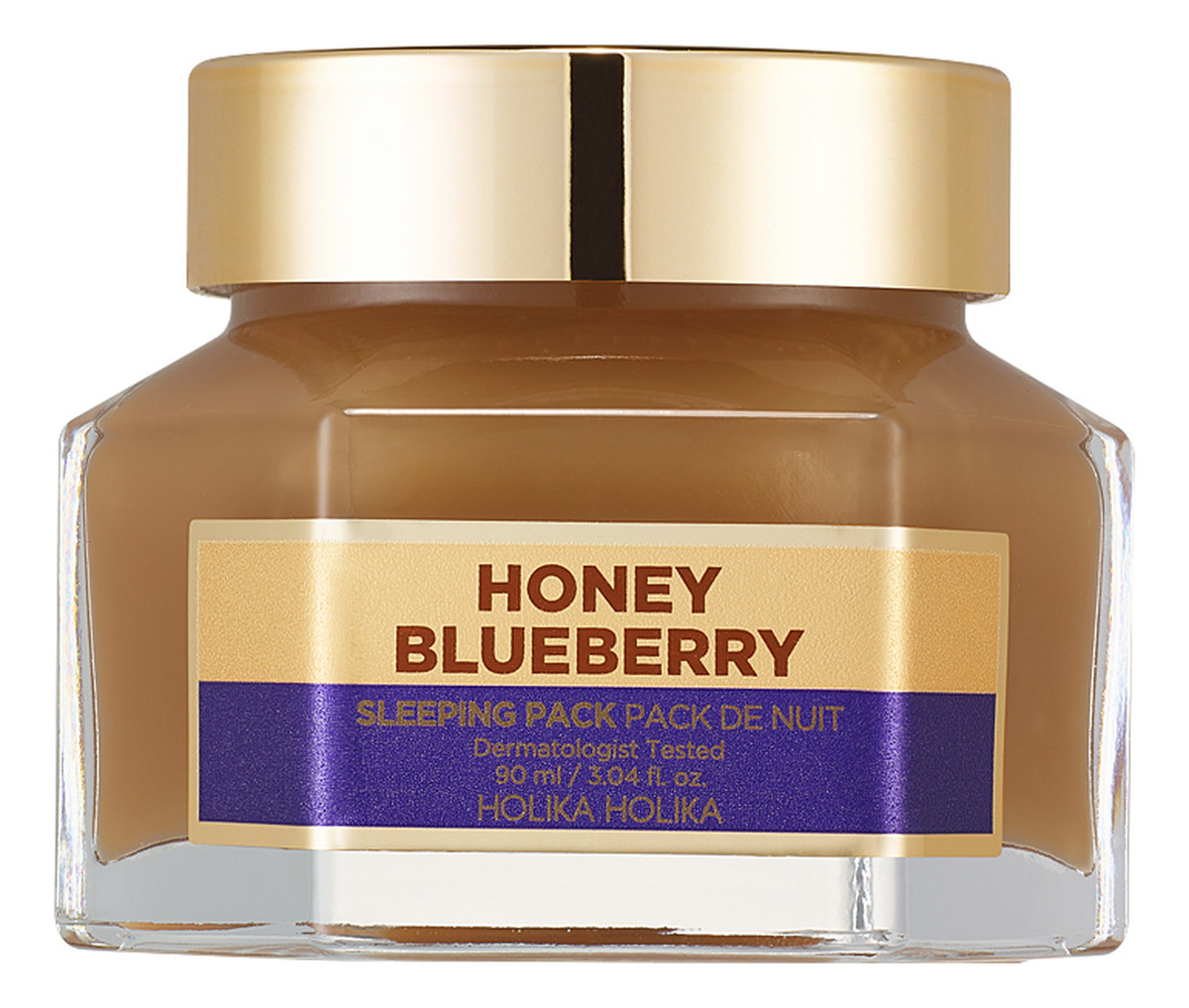 Honey sleeping pack całonocna maseczka z miodem i jagodami