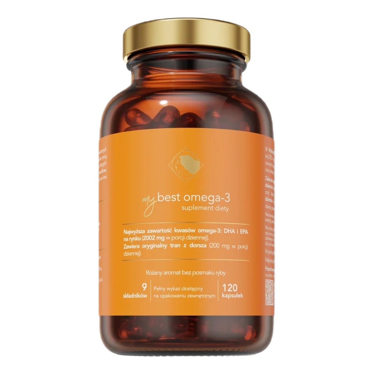 MyBestPharm Mybestomega-3 suplement diety 120 kapsułek