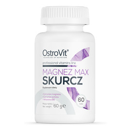 Magnez Max Skurcz 60 tabletek