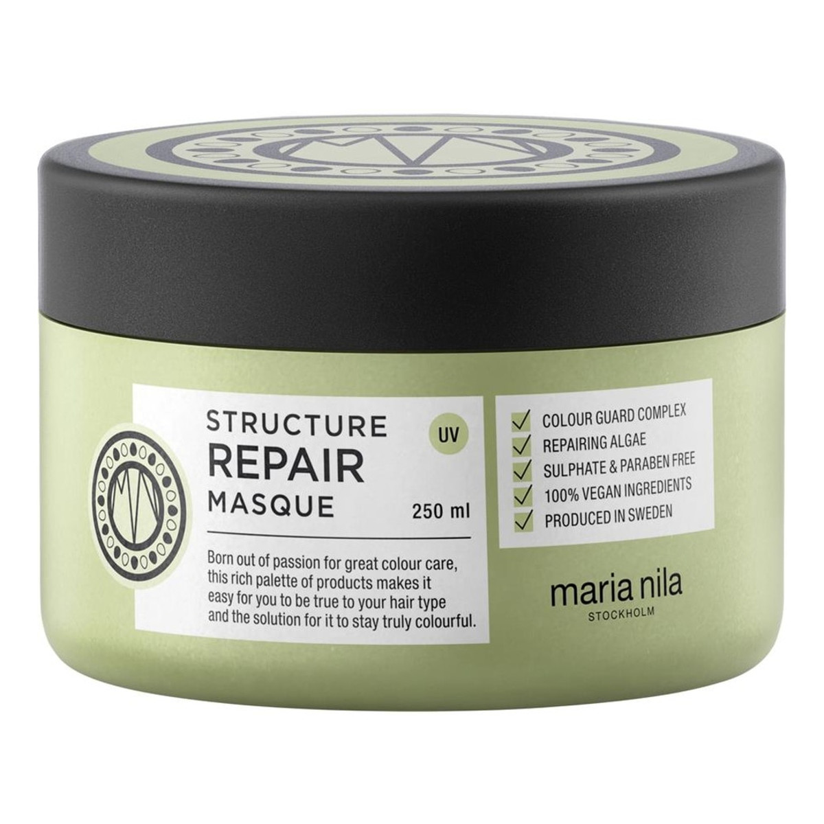 Maria Nila Structure repair masque maska do włosów suchych i zniszczonych 250ml