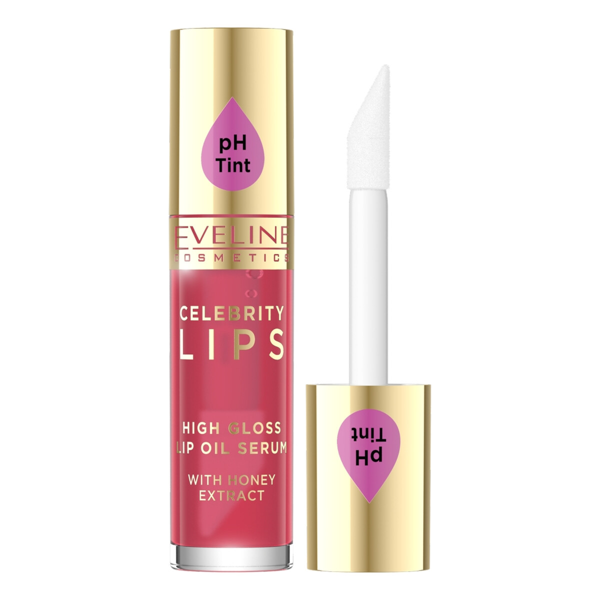 Eveline Celebrity lips serum-olejek do ust 04 red 5ml