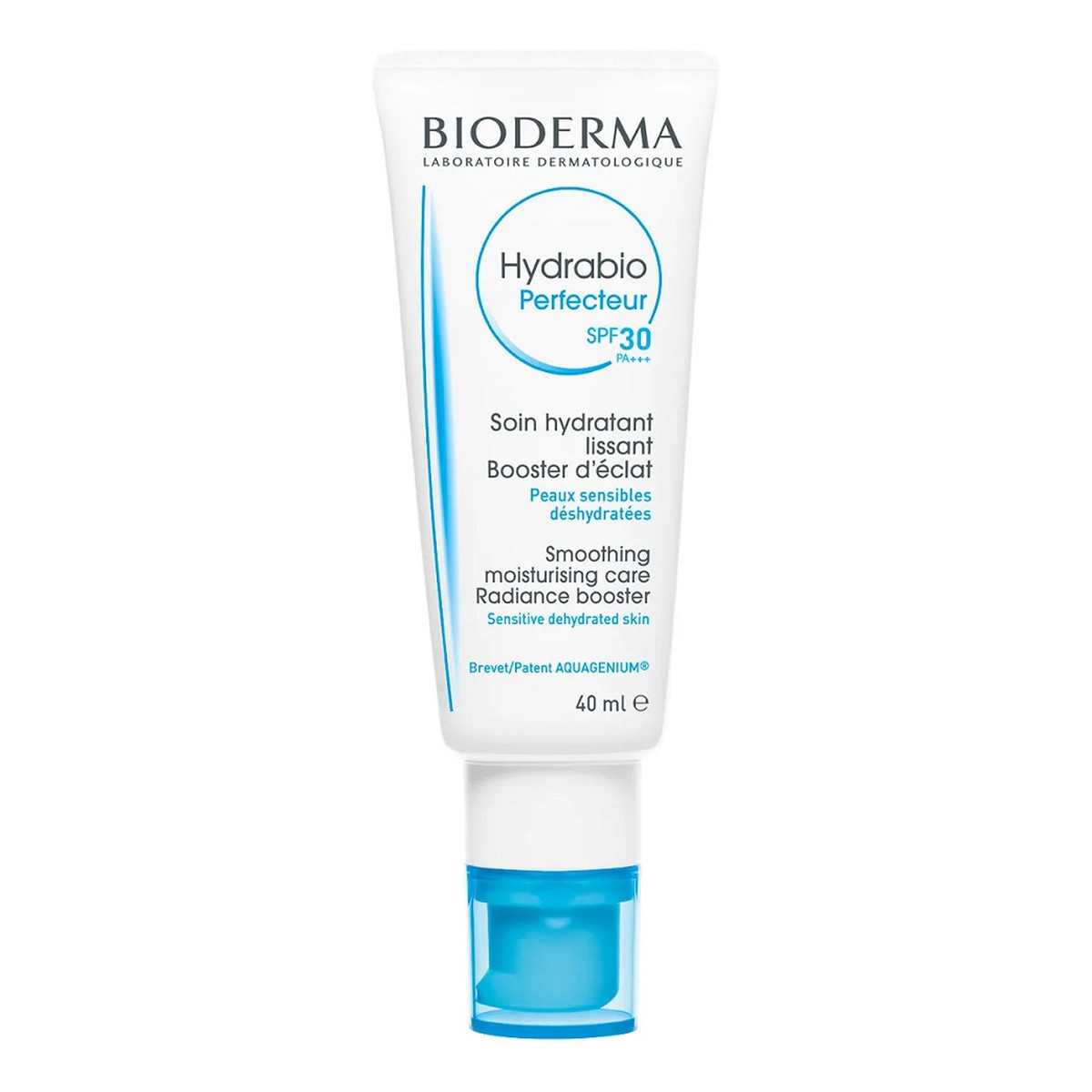 Bioderma Hydrabio Perfecteur wygładzająco-rozświetlający Krem nawilżający spf30 40ml