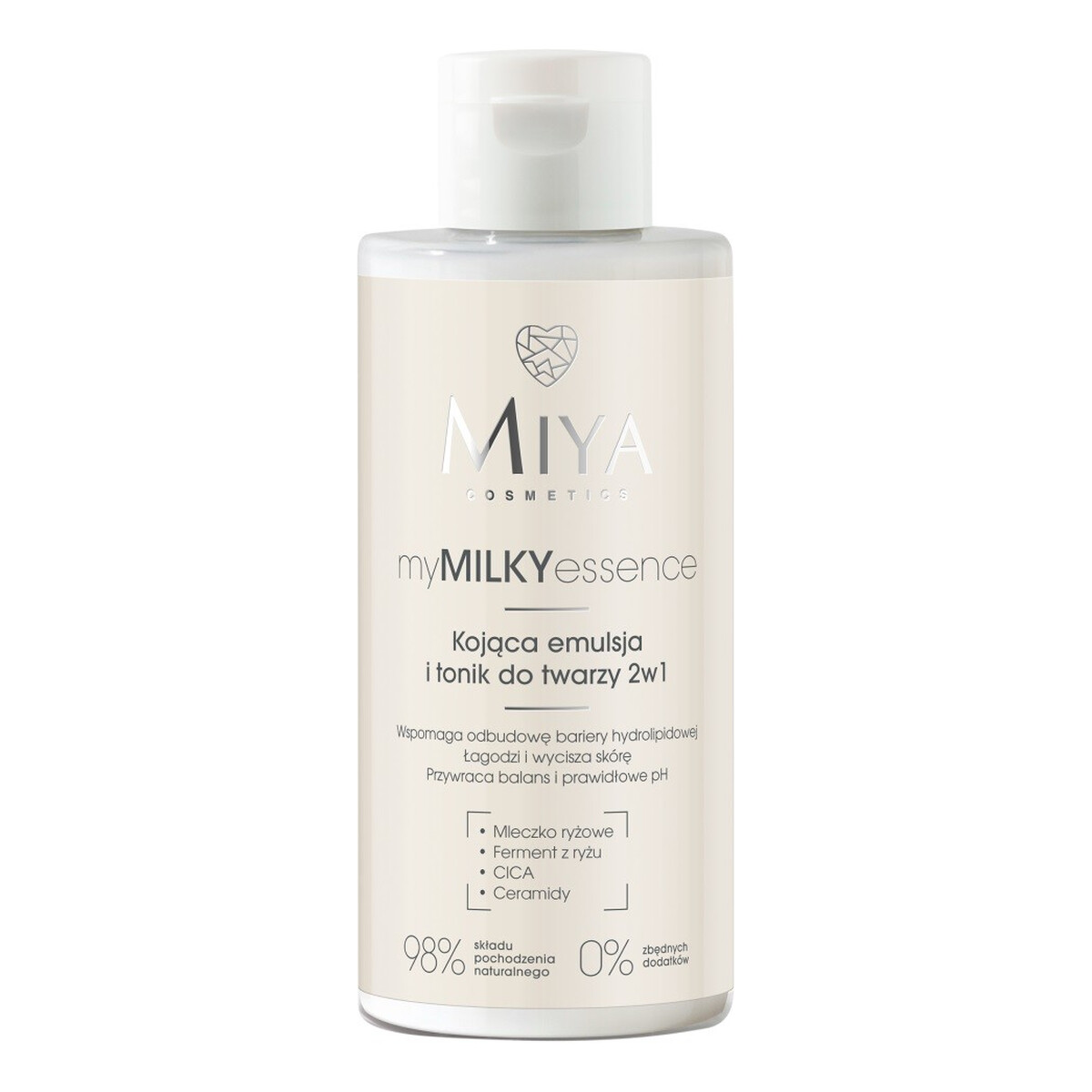 Miya myMILKYessence Kojąca emulsja i tonik do twarzy 2w1 150ml