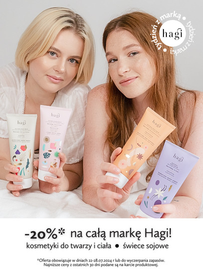 Hagi -20% Tydzień z marką Hagi w Wizaż24