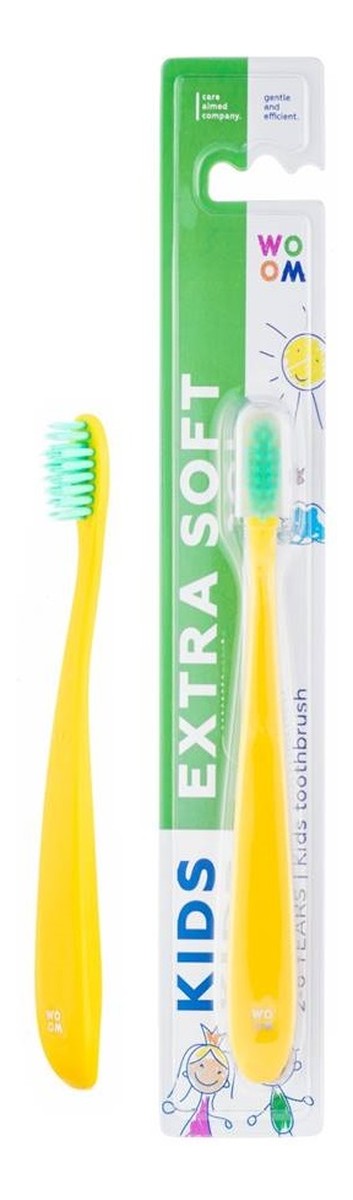 Kids extra soft toothbrush bardzo delikatna szczoteczka do zębów dla dzieci 2-6 years