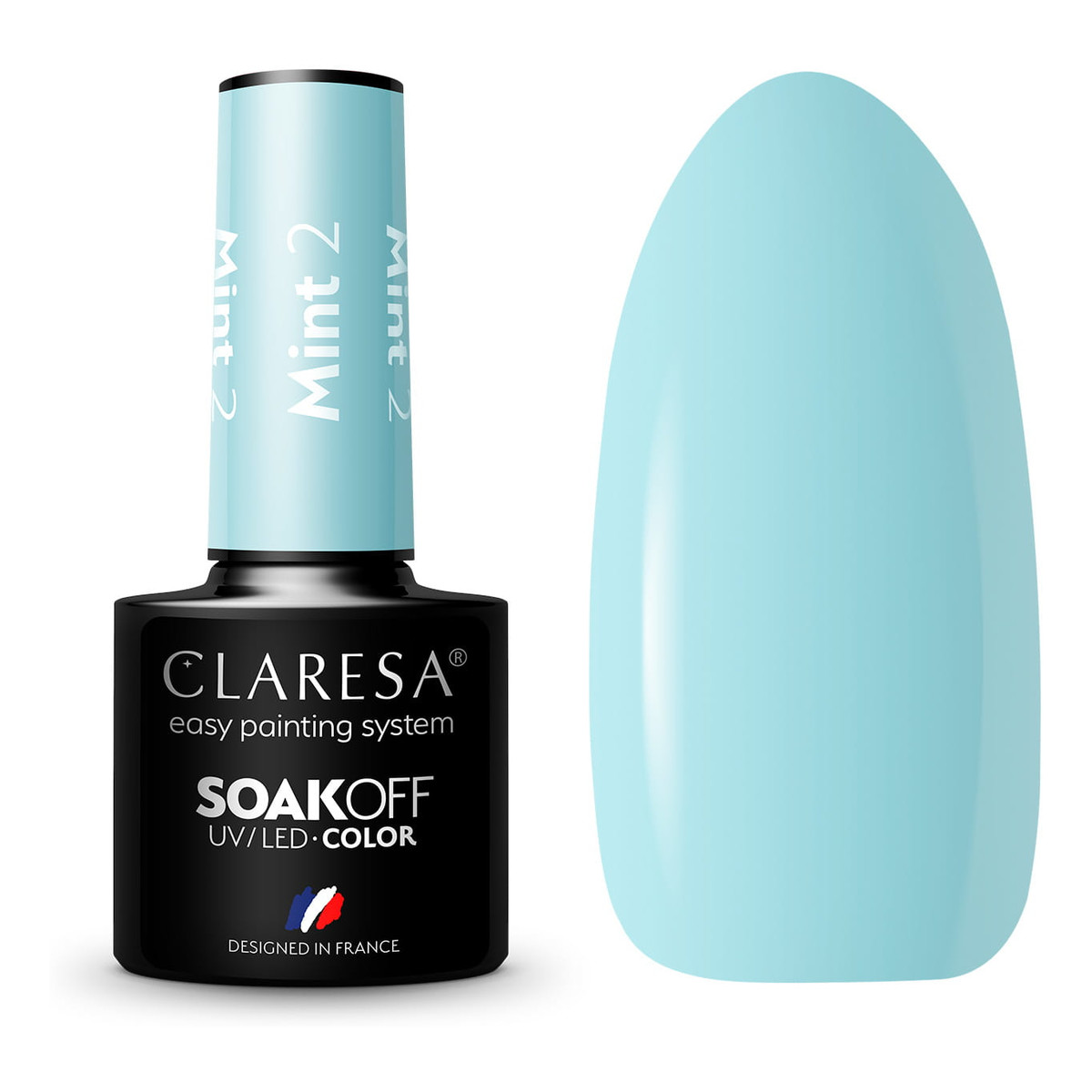 Claresa Mint UV/LED lakier hybrydowy 5g