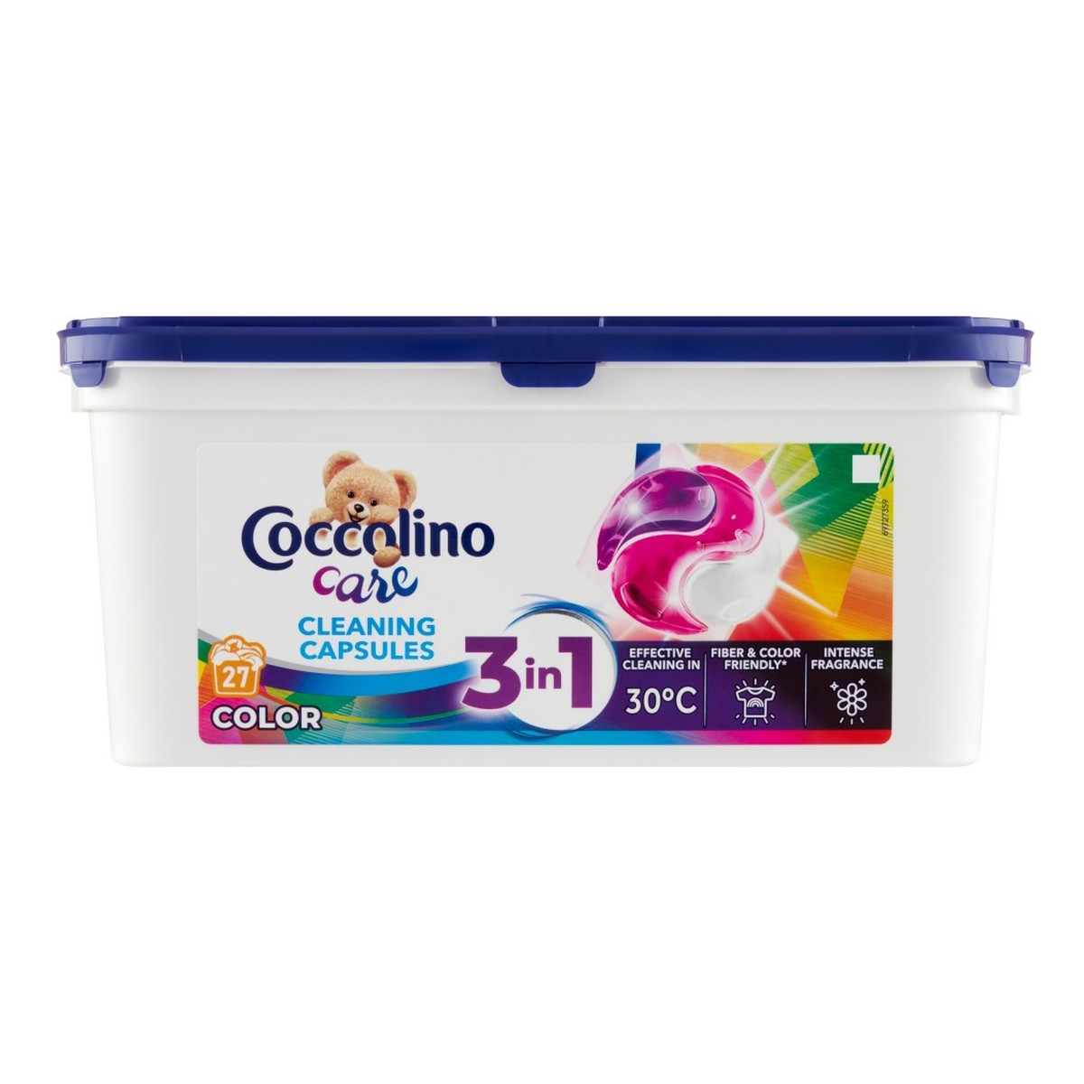 Unilever Coccolino care caps kapsułki do prania 3in1-color (27 prań) 467g
