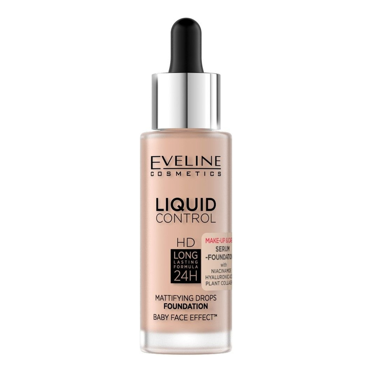Eveline Liquid Control HD Podkład do Twarzy Długotrwały 32ml
