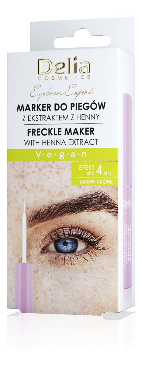 Eyebrow expert marker do piegów z ekstraktem z henny