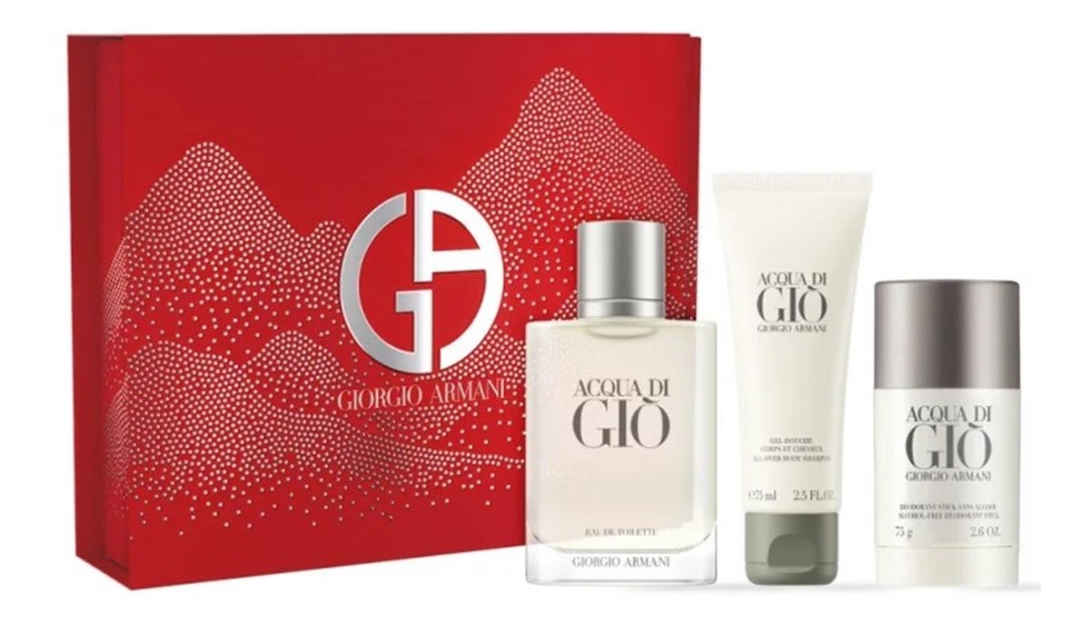 Zestaw woda toaletowa spray 100ml + żel pod prysznic 75ml + dezodorant sztyft 75g