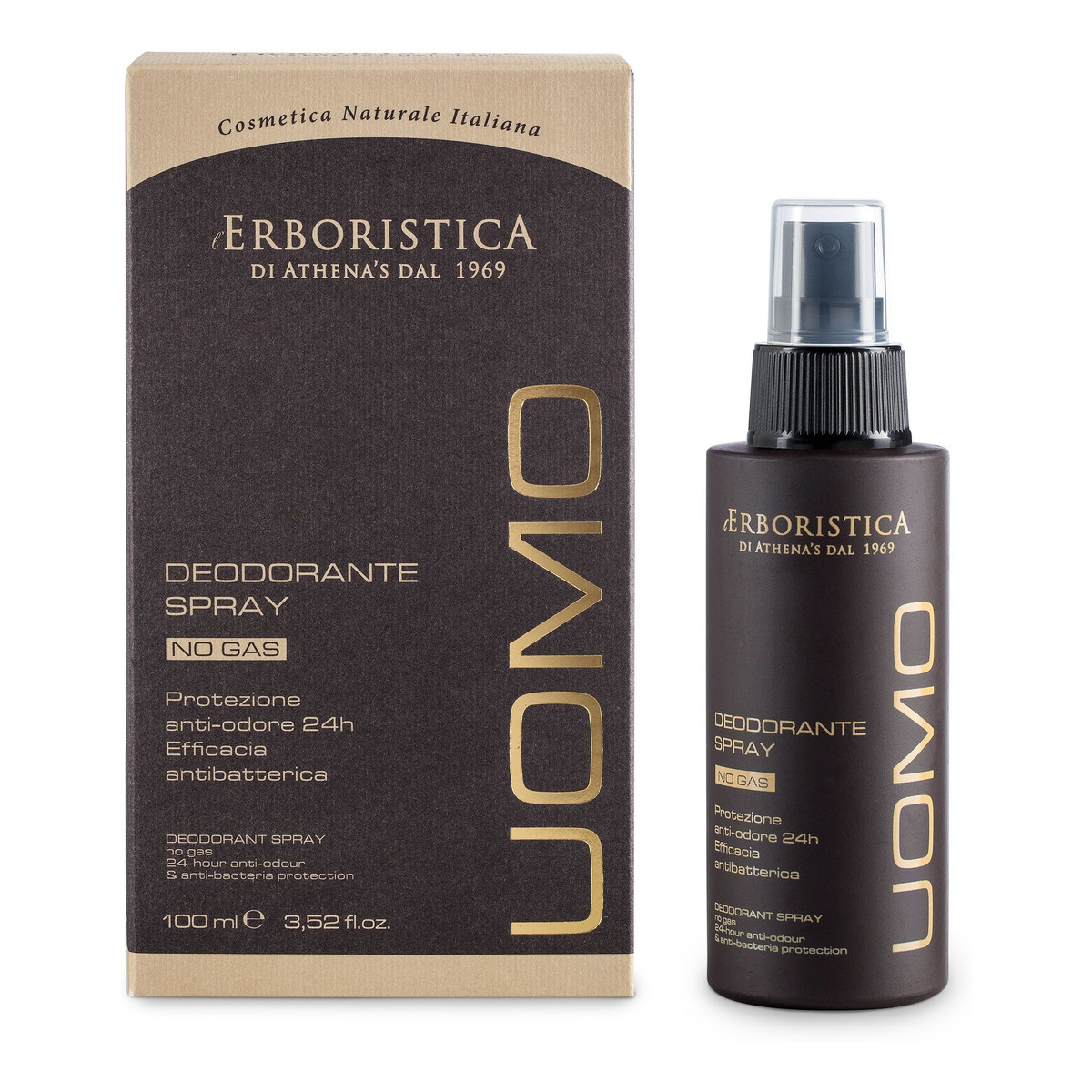 Erboristica Uomo Dezodorant w Sprayu dla Mężczyzn 100ml