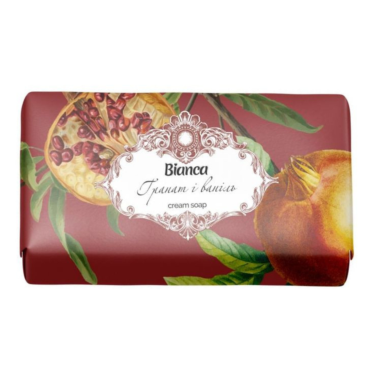 Bianca Mydło kremowe Granat i Wanilia 200g