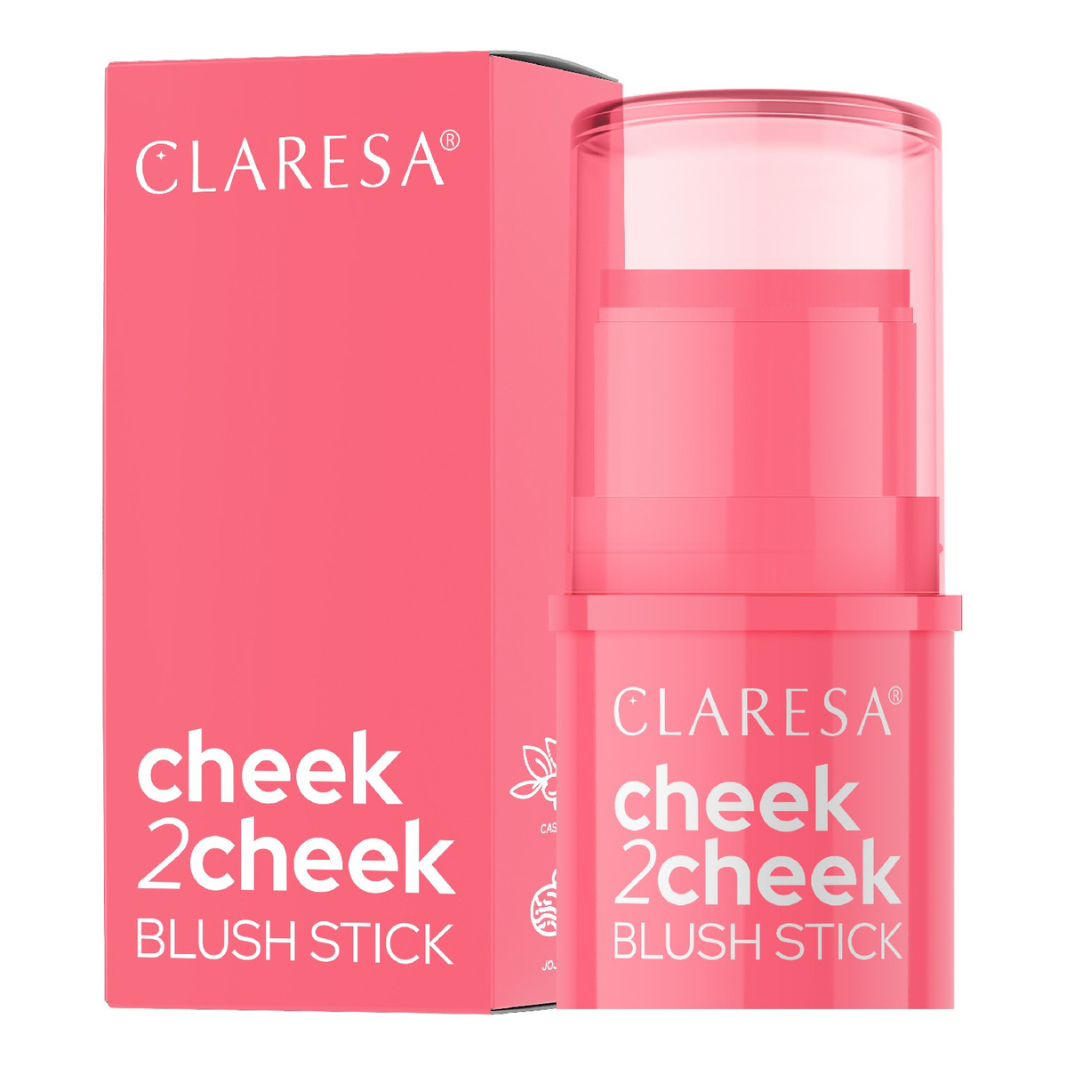 Claresa Cheek 2 Cheek Kremowy Róż do policzkow w sztyfcie 6g