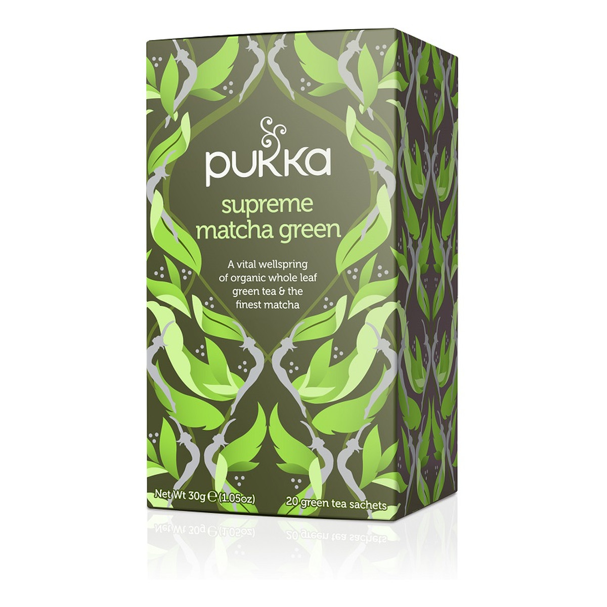 Pukka Supreme match green organiczna herbatka z matchą 20 torebek