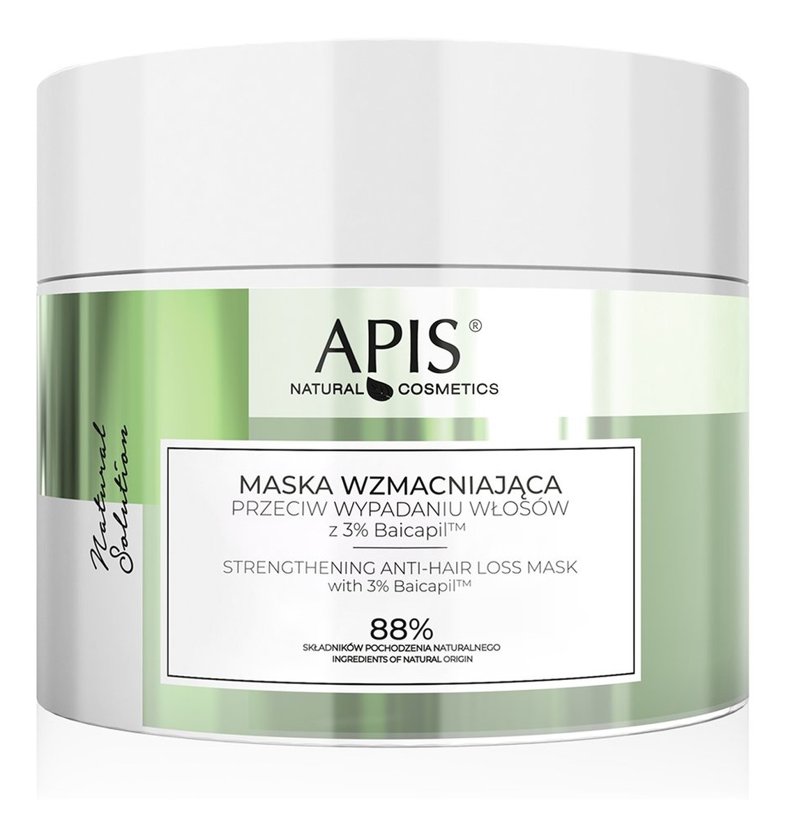 Maska wzmacniająca przeciw wypadaniu włosów z 3% Baicapil