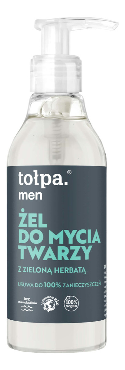 Żel do Mycia Twarzy z Zieloną Herbatą 3x195ml