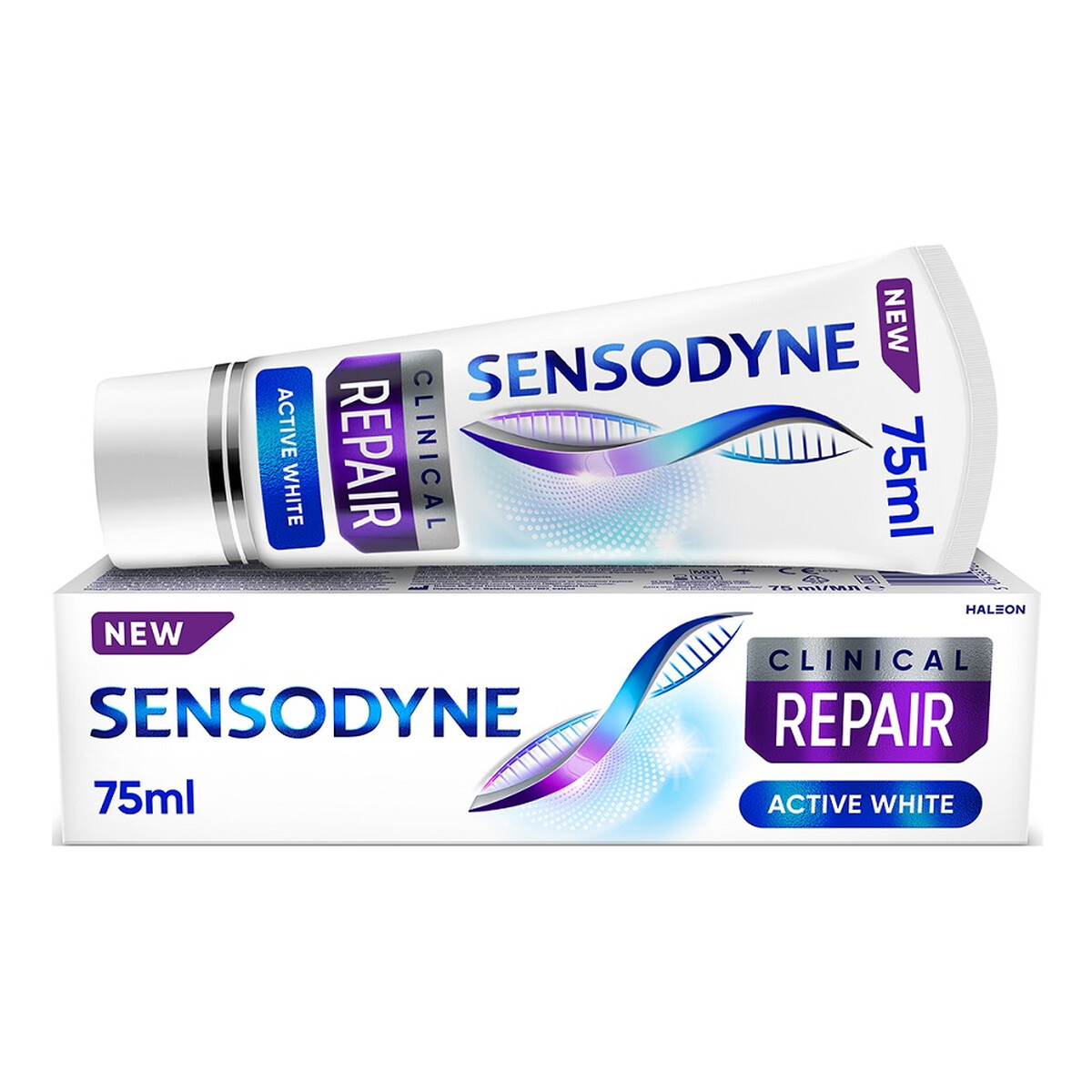 Sensodyne Clinical repair active white wybielająca pasta do zębów z fluorkiem 75ml