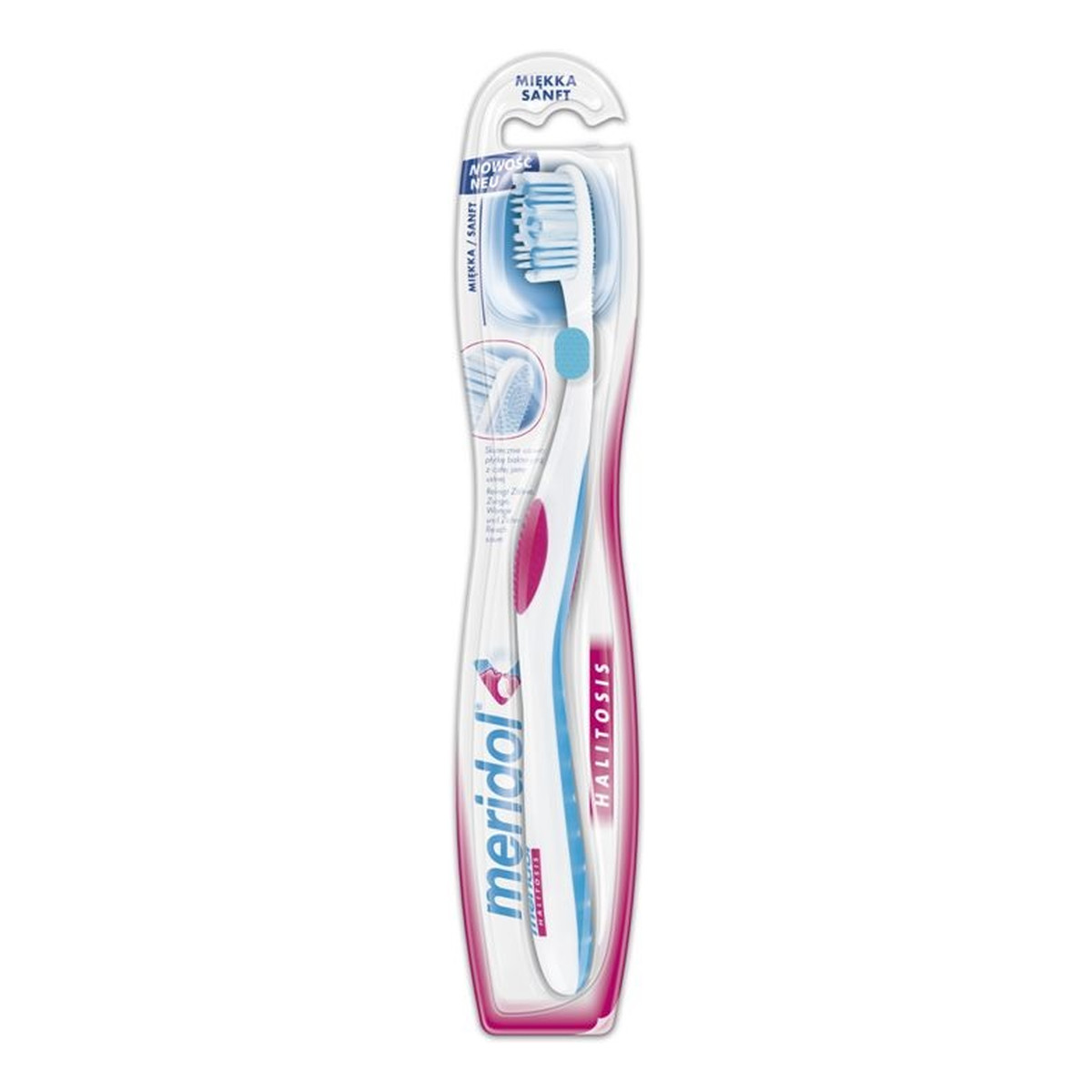 Meridol Halitosis Szczoteczka Do Zębów Miękka