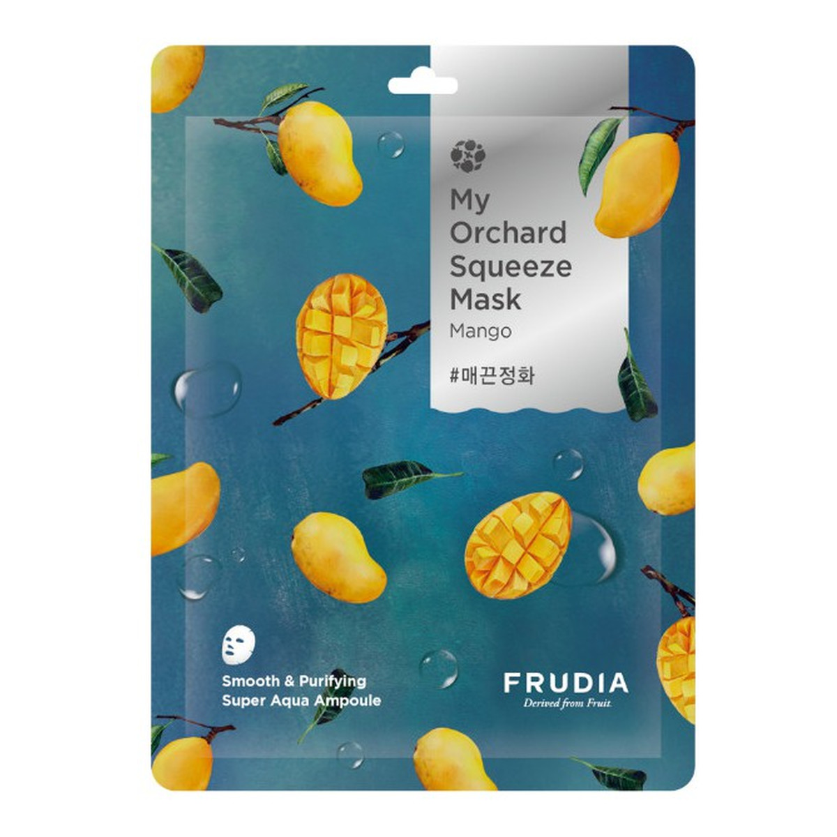Frudia My Orchard Squeeze Mask Mango Oczyszczająco-wygłądzająca maseczka w płachcie 21ml