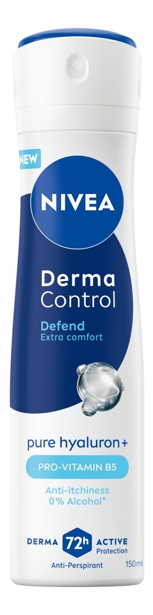 Derma control defend antyperspirant spray