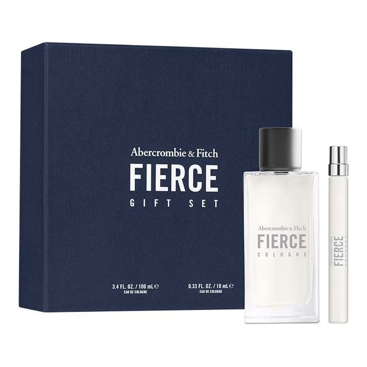 Abercrombie & Fitch Fierce Cologne Zestaw woda kolońska 100ml + woda kolońska 10ml