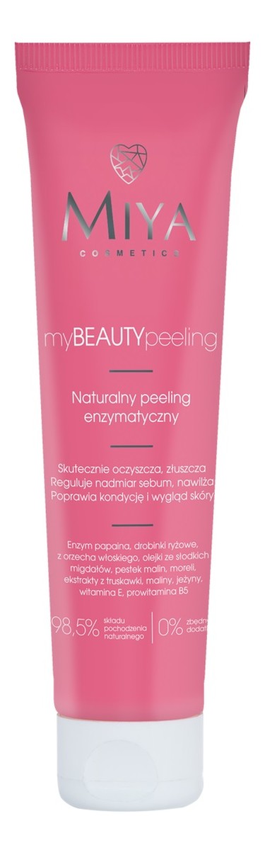 myBEAUTYpeeling naturalny peeling enzymatyczny do twarzy