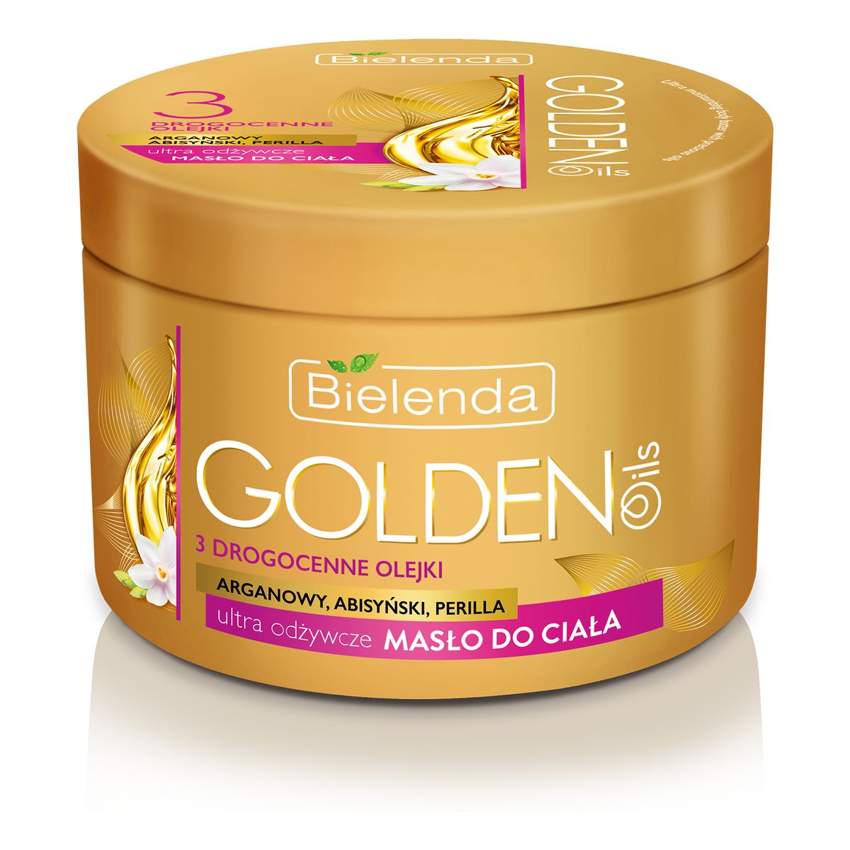 Bielenda Golden Oils Ultra Odżywienie Ultra Odżywcze Masło Do Ciała z Drogocennymi Olejkami 200ml