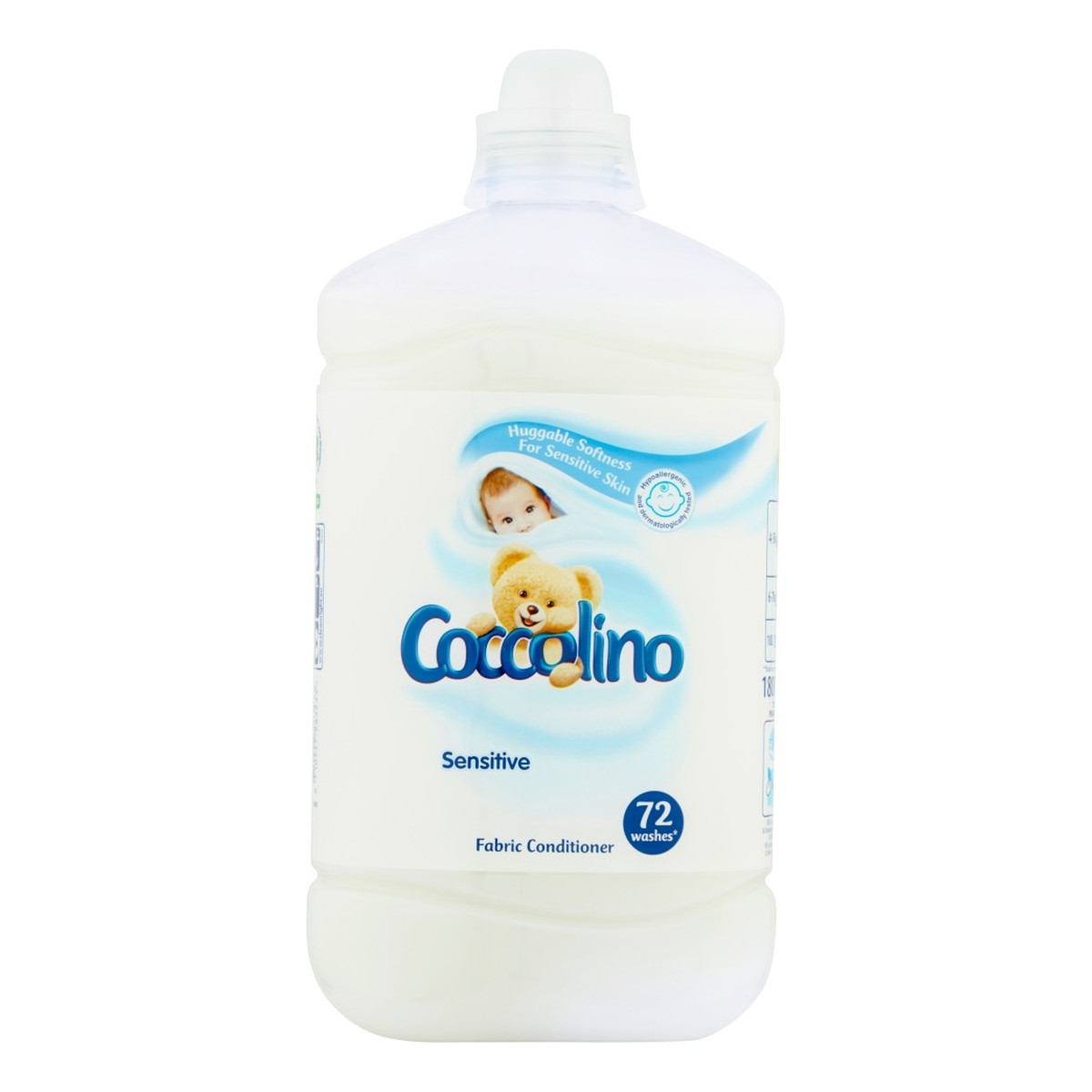 Coccolino Sensitive Płyn do płukania tkanin koncentrat (72 prania) 1800ml