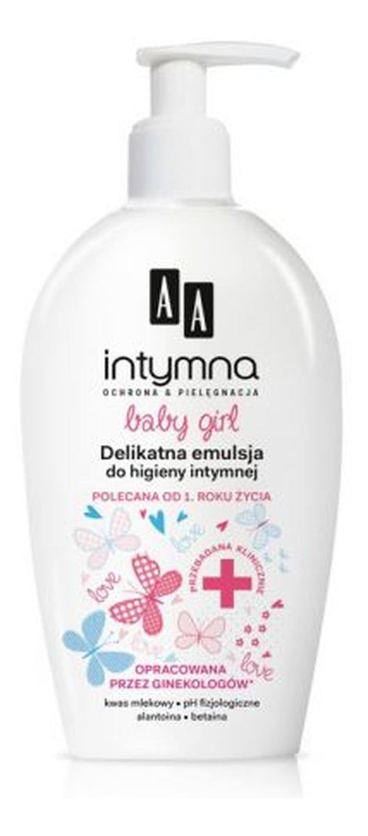 Kremowa Emulsja do higieny intymnej Baby Girl