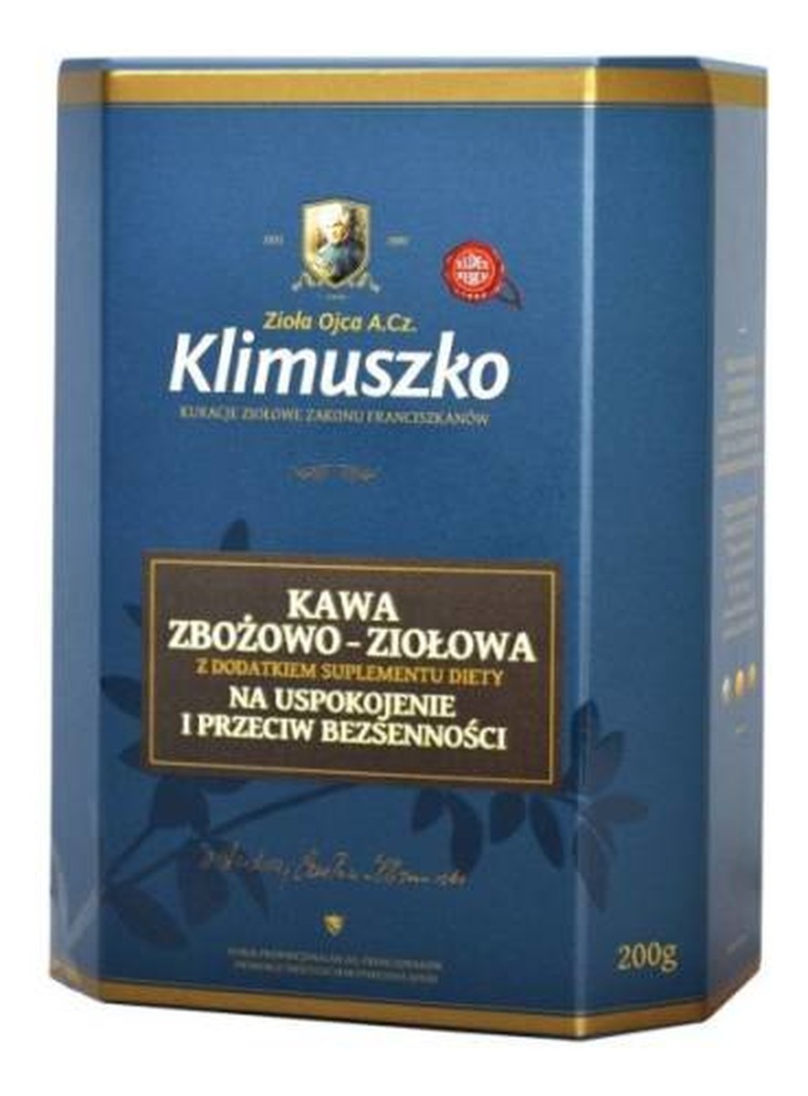 Kawa Zbożowo-Ziołowa z dodatkiem suplementu diety na uspokojenie i przeciw bezsenności