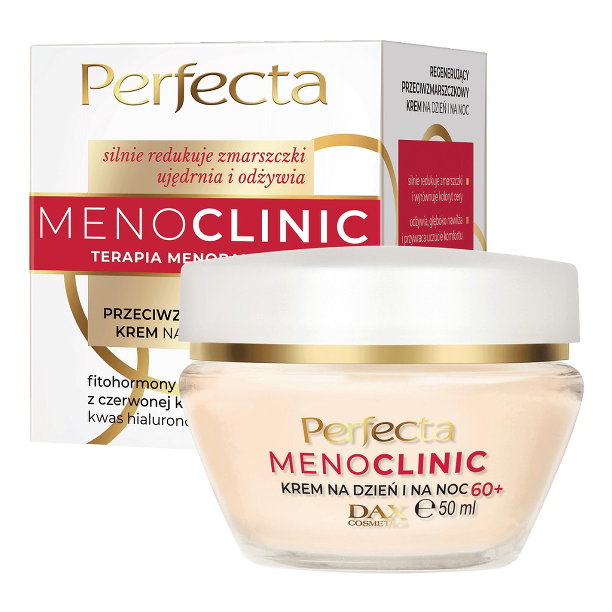 Perfecta Menoclinic Krem regenerujący 60+ na dzień i na noc 50ml