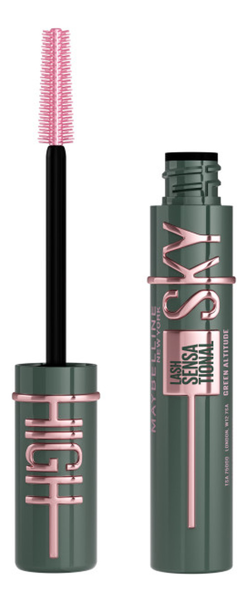 Lash sensational sky high wydłużający tusz do rzęs green attitude