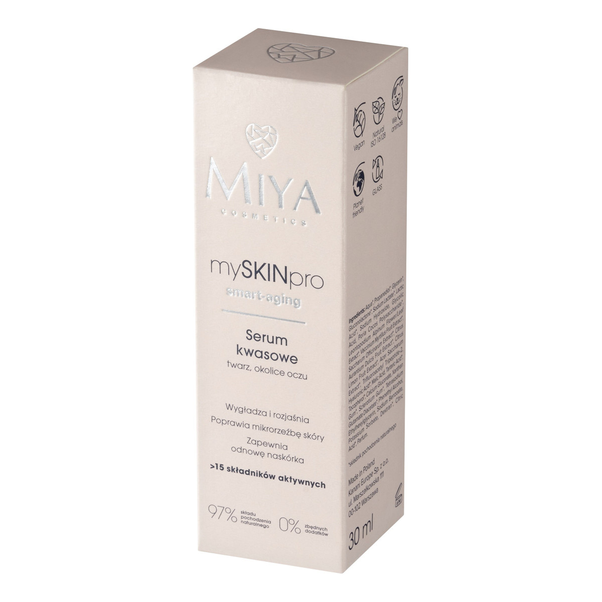 Miya MySKINpro serum do twarzy kwasowe 30ml