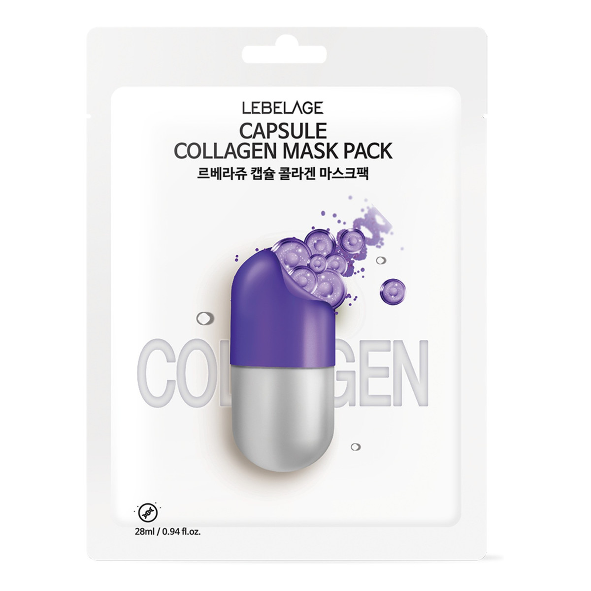 Lebelage Maseczka w pachcie dr. capsule collagen