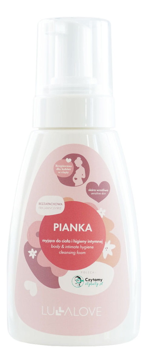 Pianka myjąca do ciała i higieny intymnej