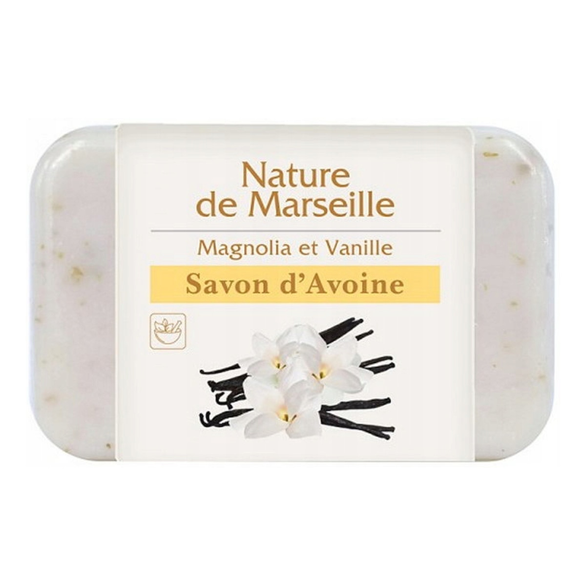 Nature de Marseille Mydło owsiane Magnolia i Wanilia 100g