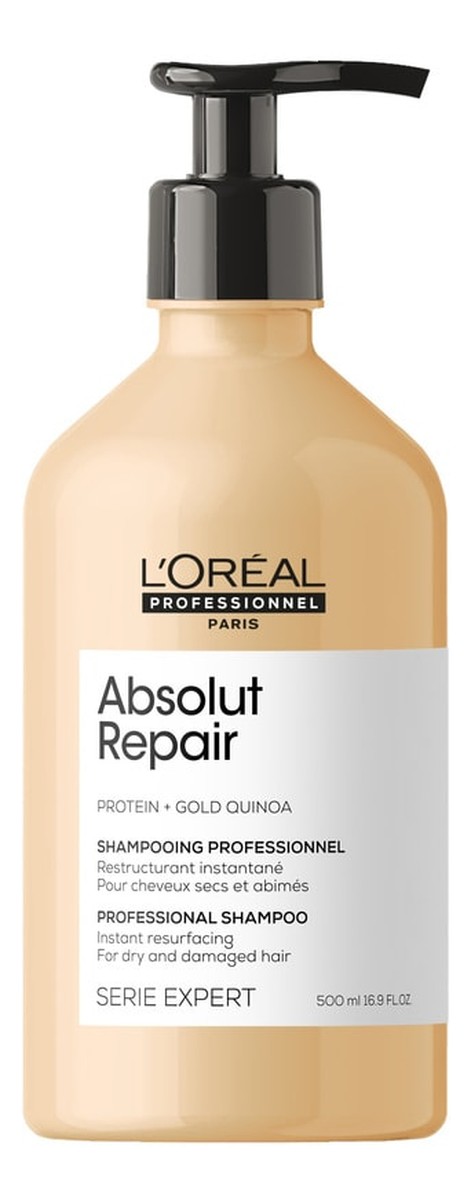 Serie expert absolut repair shampoo regenerujący szampon do włosów zniszczonych